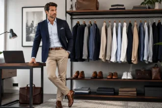Business Casual Men Build a Sharp Work Wardrobe