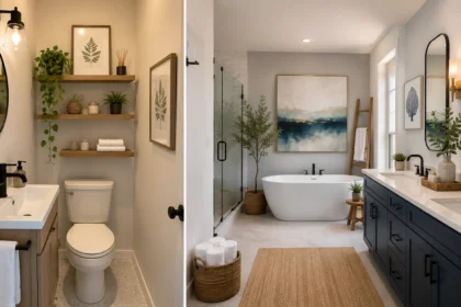 Bathroom Wall Decor Ideas for Small and Large Spaces