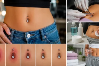 Belly Button Piercing Healing, Pain and Aftercare