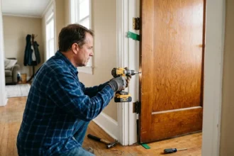 How to Fix a Sagging Door in a Few Simple Steps