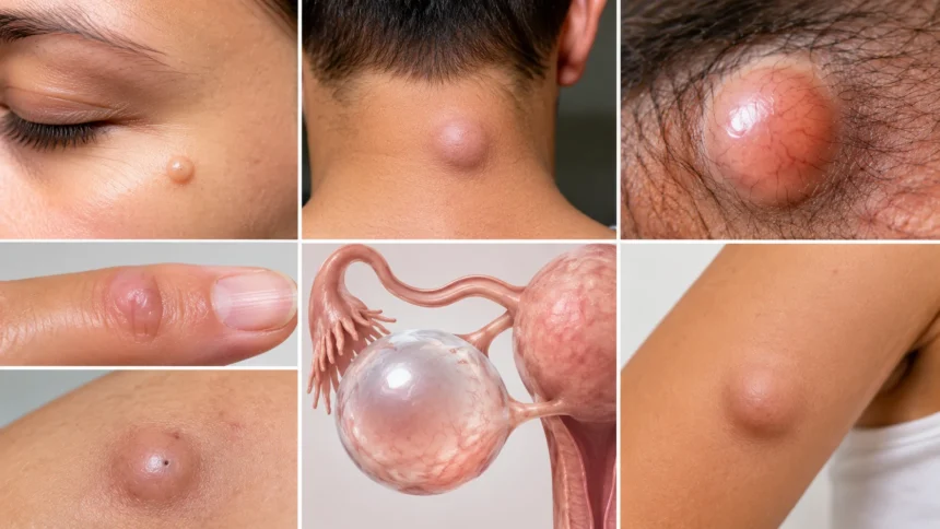 Pictures of Cysts Types, Symptoms & What to Look For