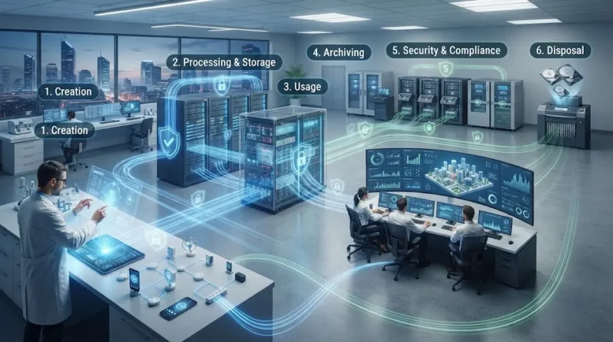 Data Life Cycle 6 Key Stages From Creation to Disposal