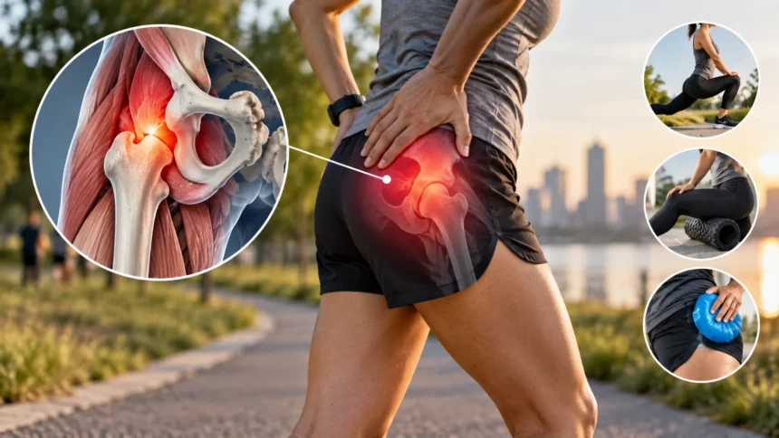 Hip Pain After Running Common Causes & Relief Tips