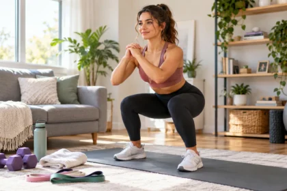 Beginner Workout Routine at Home Form, Benefits & Tips
